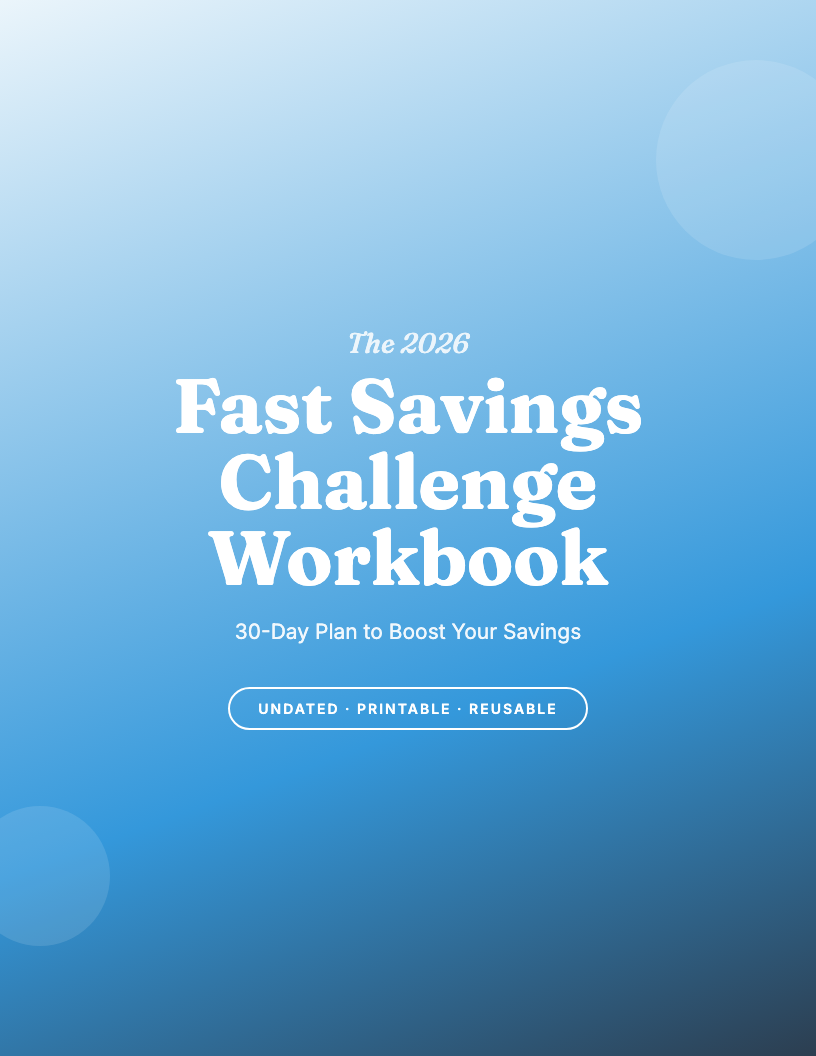 The 2026 Fast Savings Challenge Workbook