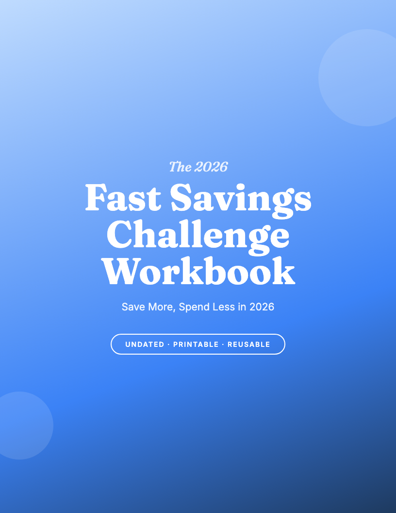 The 2026 Fast Track Savings Challenge Workbook