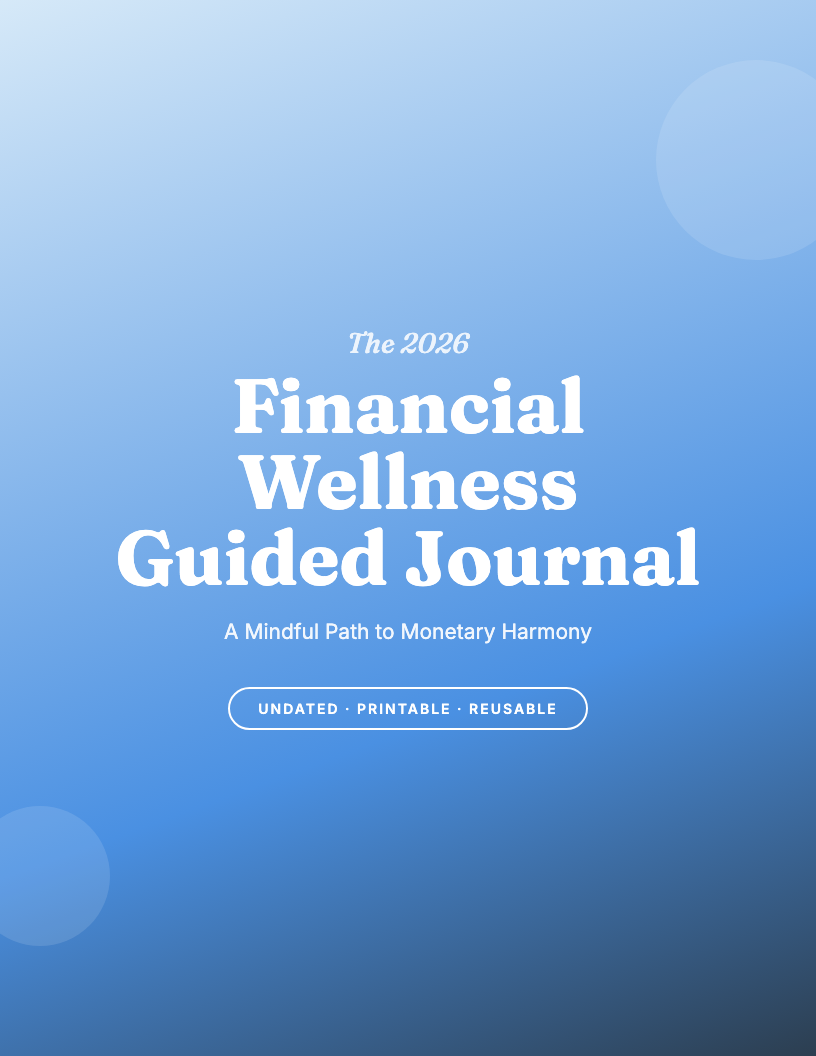 The 2026 Financial Wellness Guided Journal