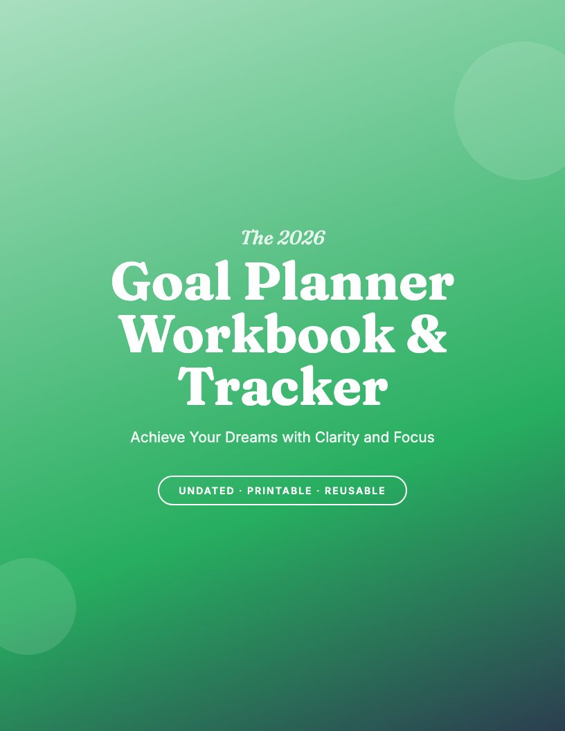 The 2026 Goal Planner Workbook