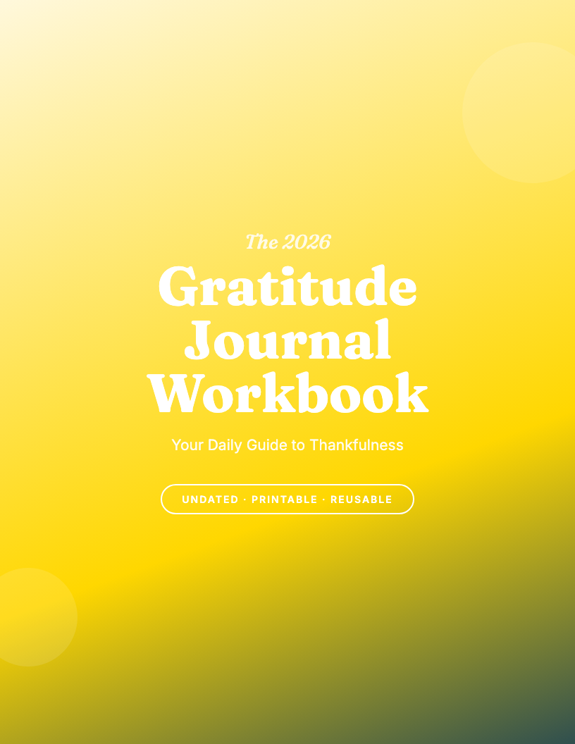 The 2026 Gratitude Journal