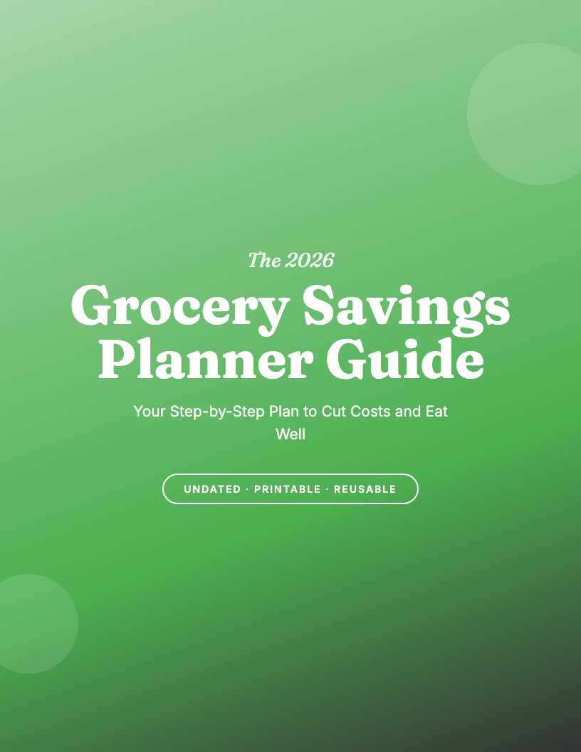 The 2026 Grocery Savings Planner