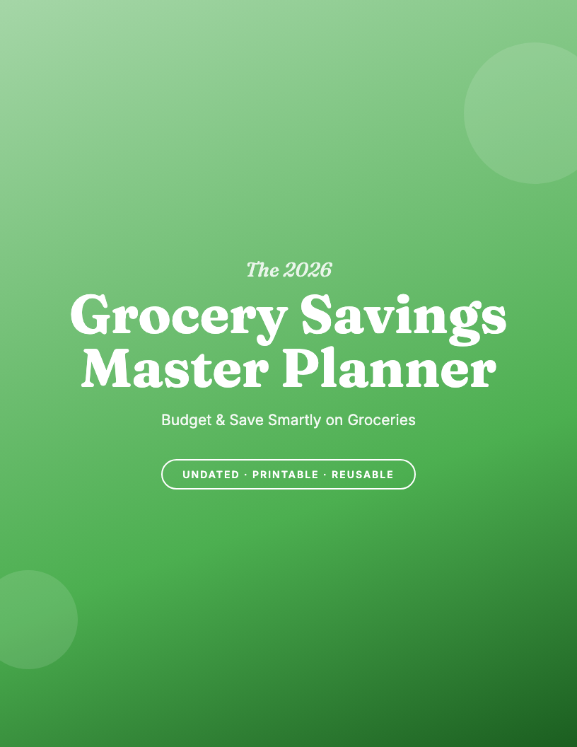 The 2026 Grocery Savings Planner