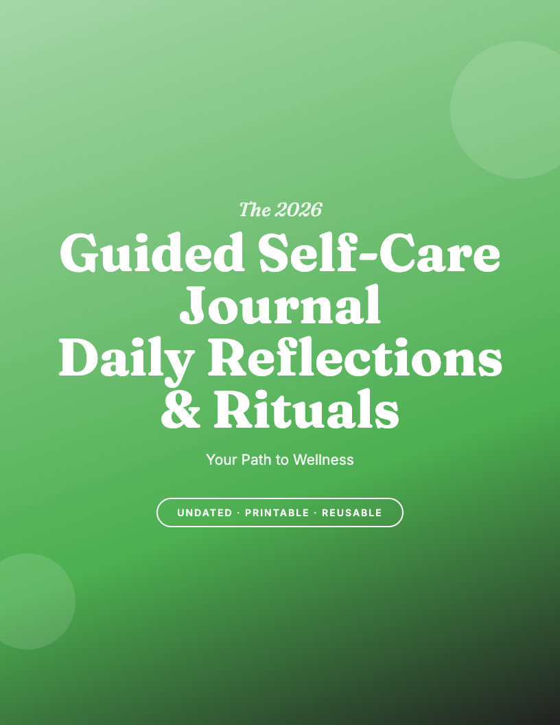 The 2026 Guided Self-Care Journal