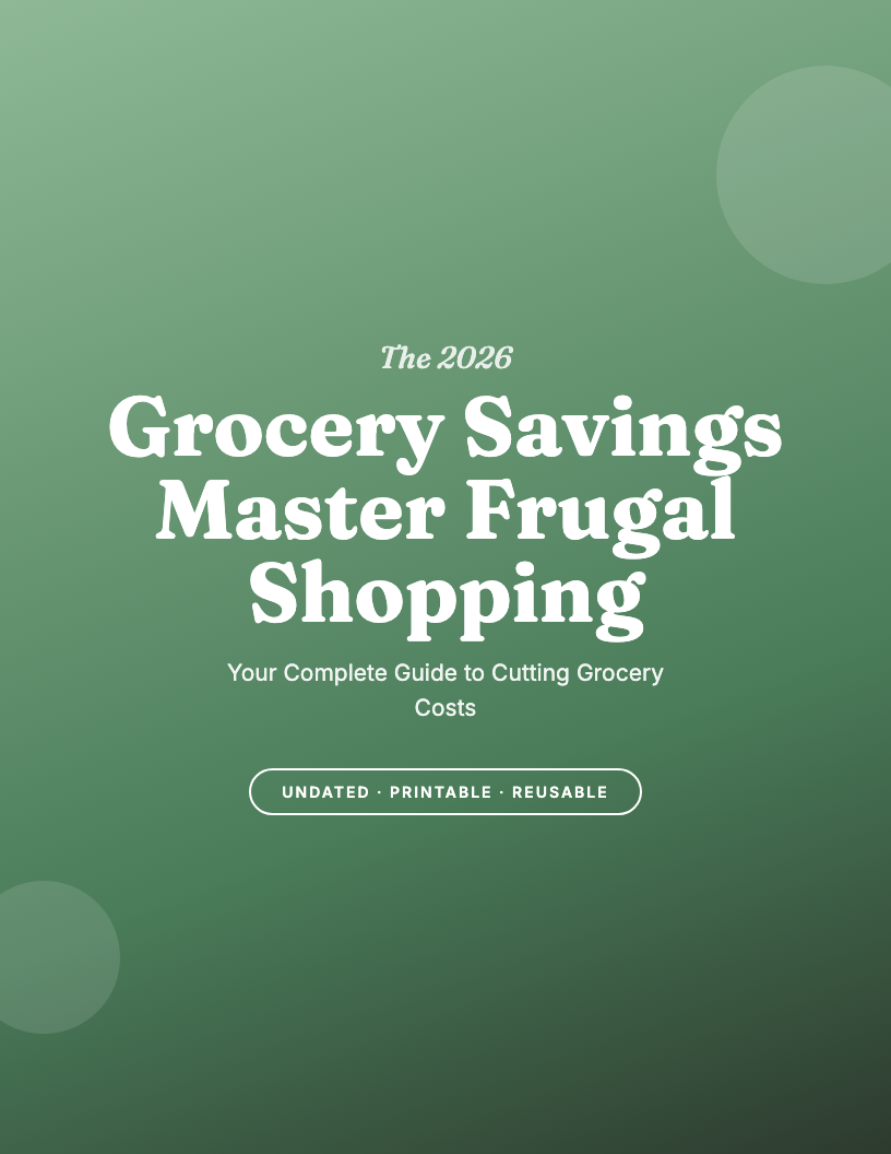The 2026 Grocery Savings Workbook