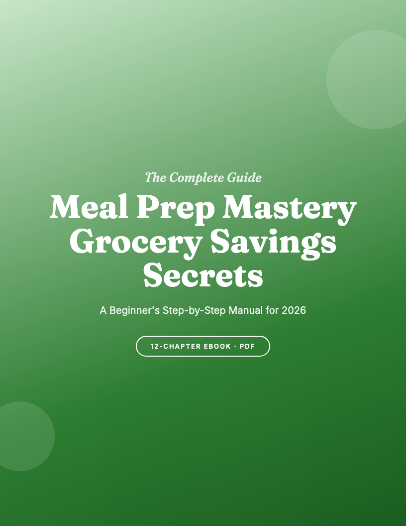 The Complete Meal Prep & Grocery Savings Guide for 2026