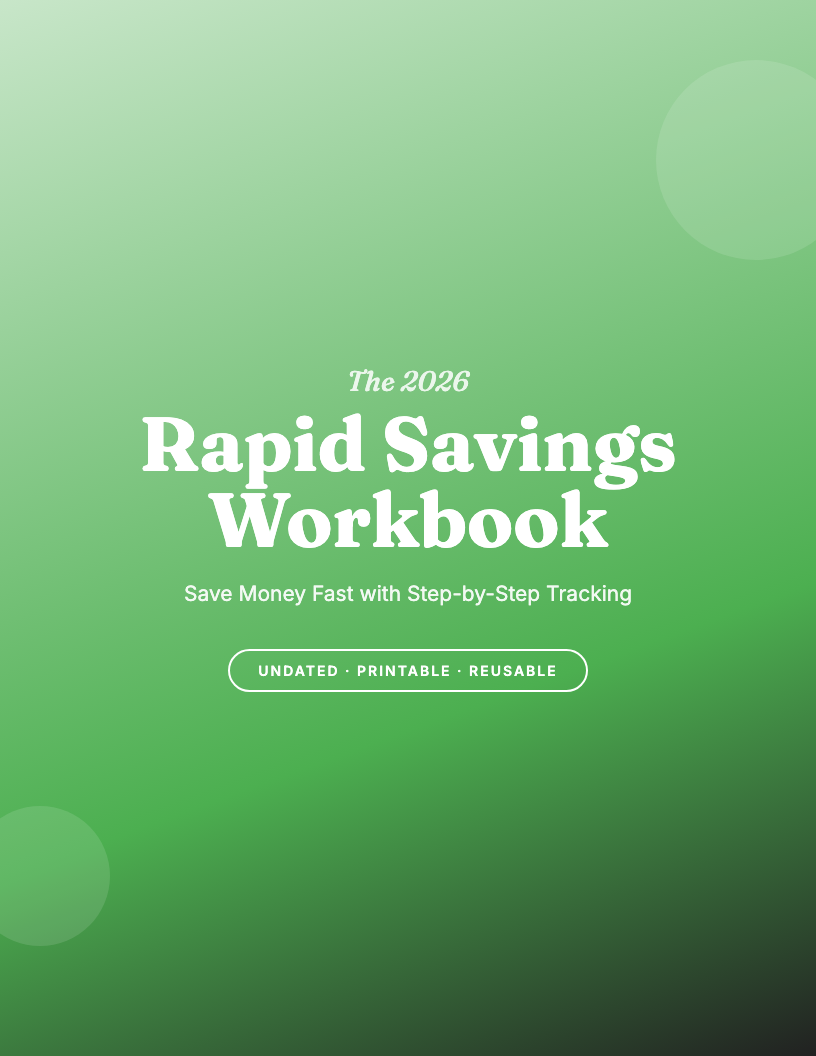 The 2026 Rapid Savings Workbook