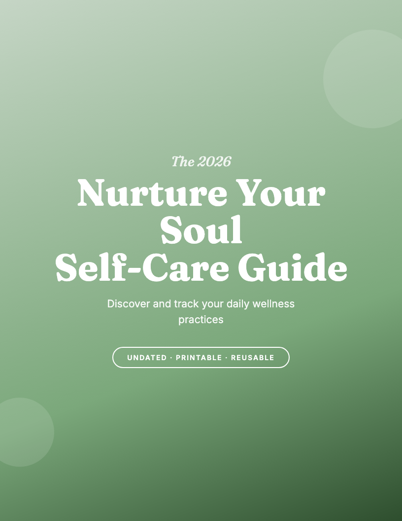 The 2026 Self-Care Ideas Guided Journal