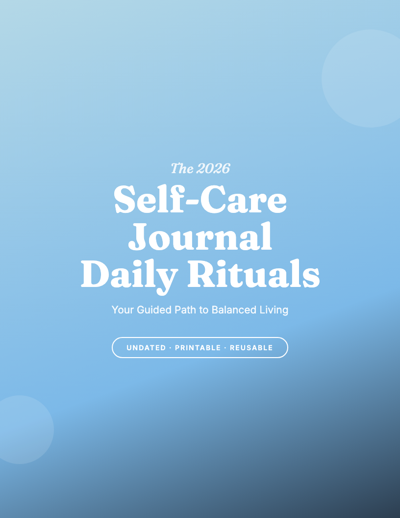 The 2026 Self-Care Journal