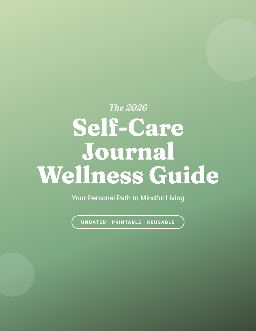 The 2026 Self-Care Journal