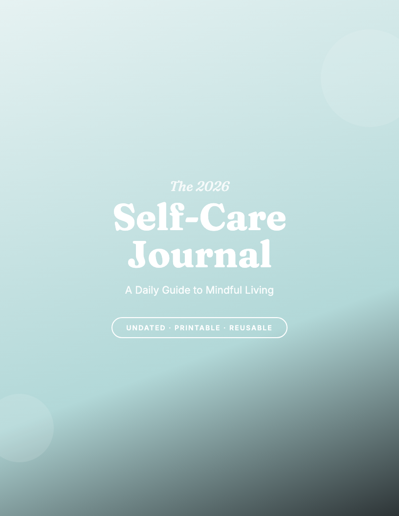 The 2026 Self-Care Journal