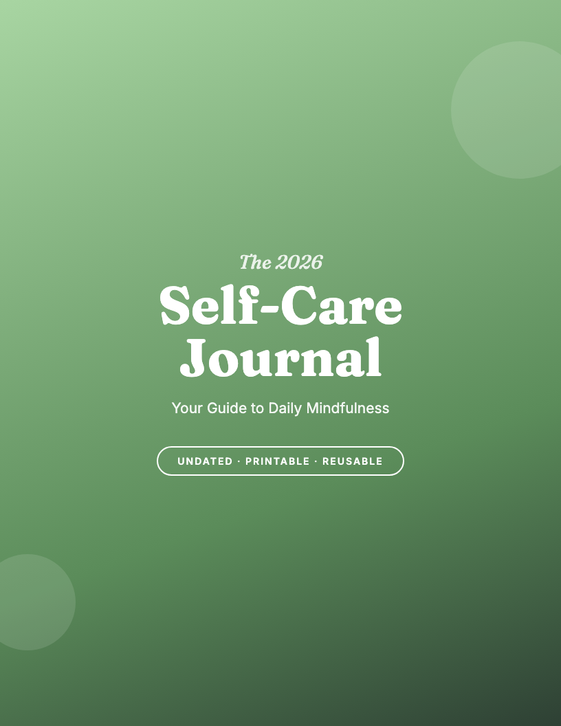 The 2026 Daily Self-Care Journal