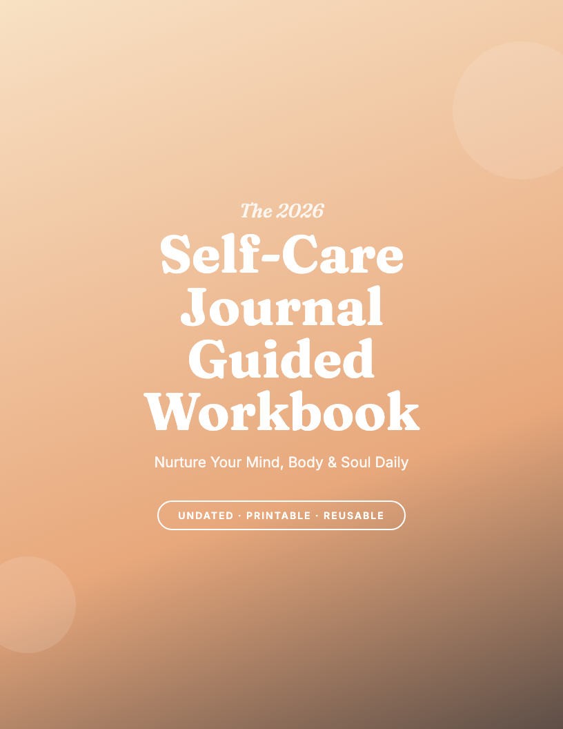 The 2026 Self-Care Guided Journal