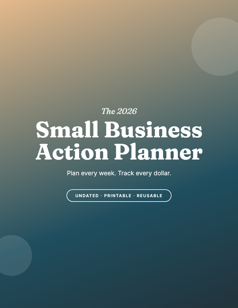 The 2026 Small Business Action Planner