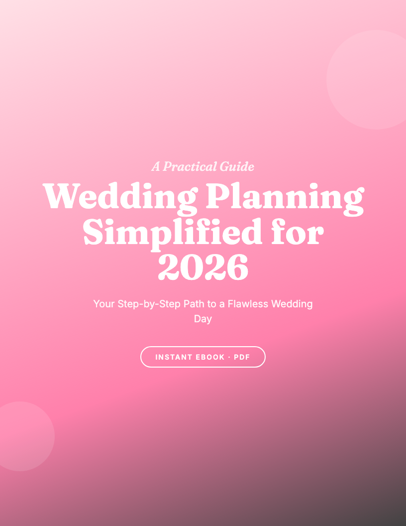 The 2026 Wedding Planning Guide
