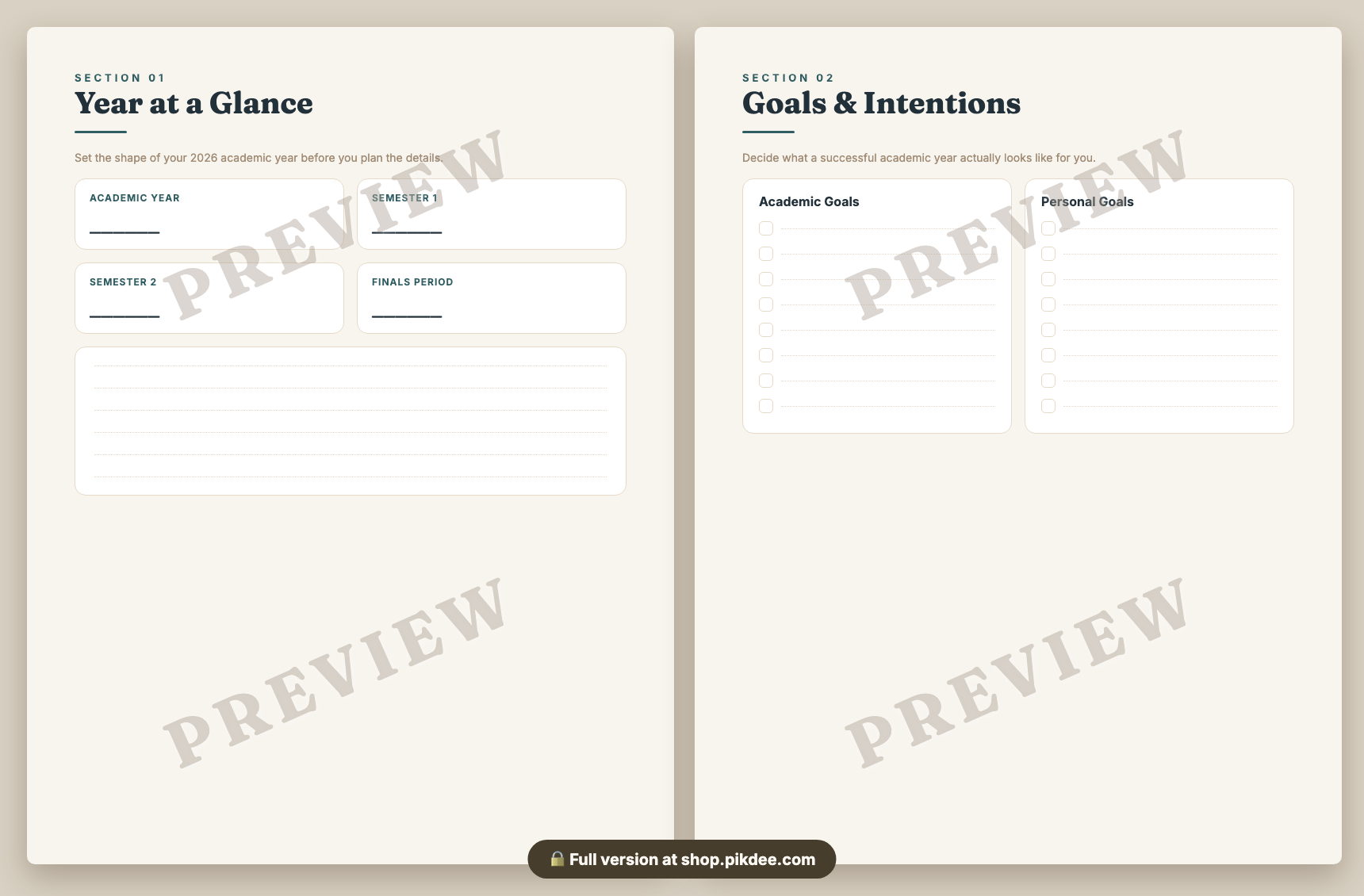 preview pages