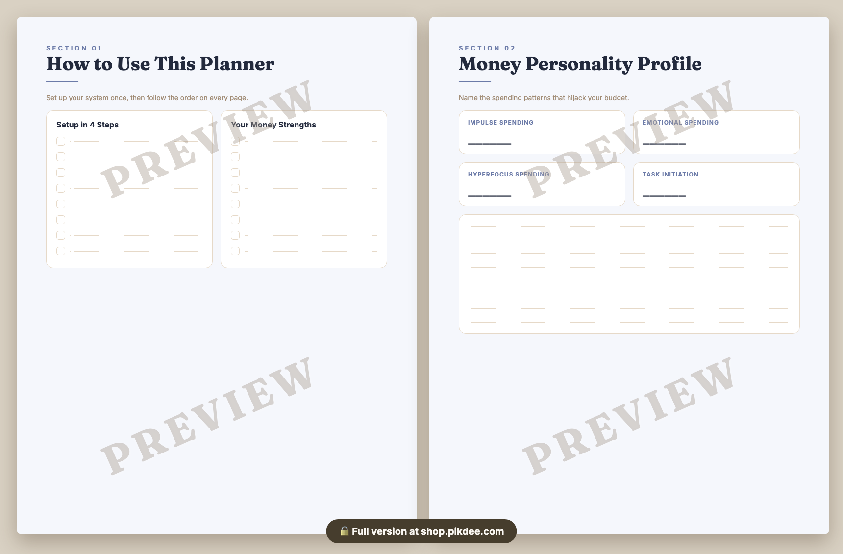 preview pages