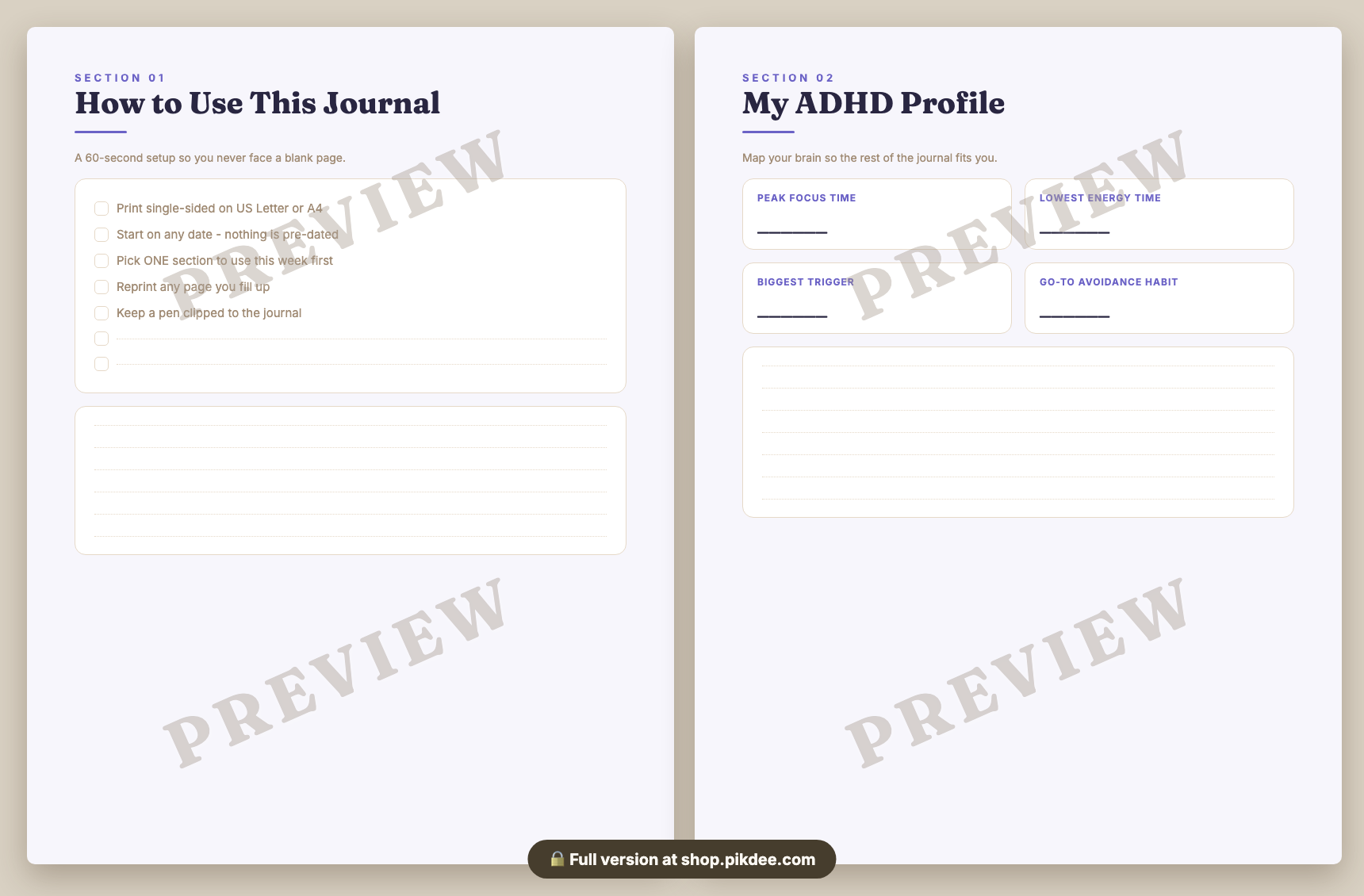 preview pages