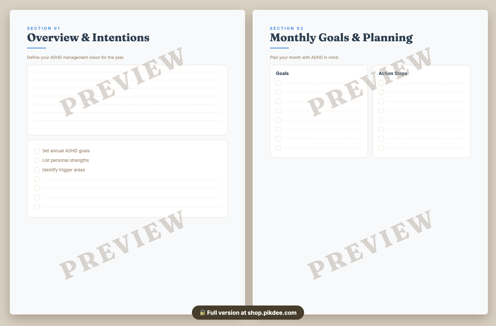 preview pages