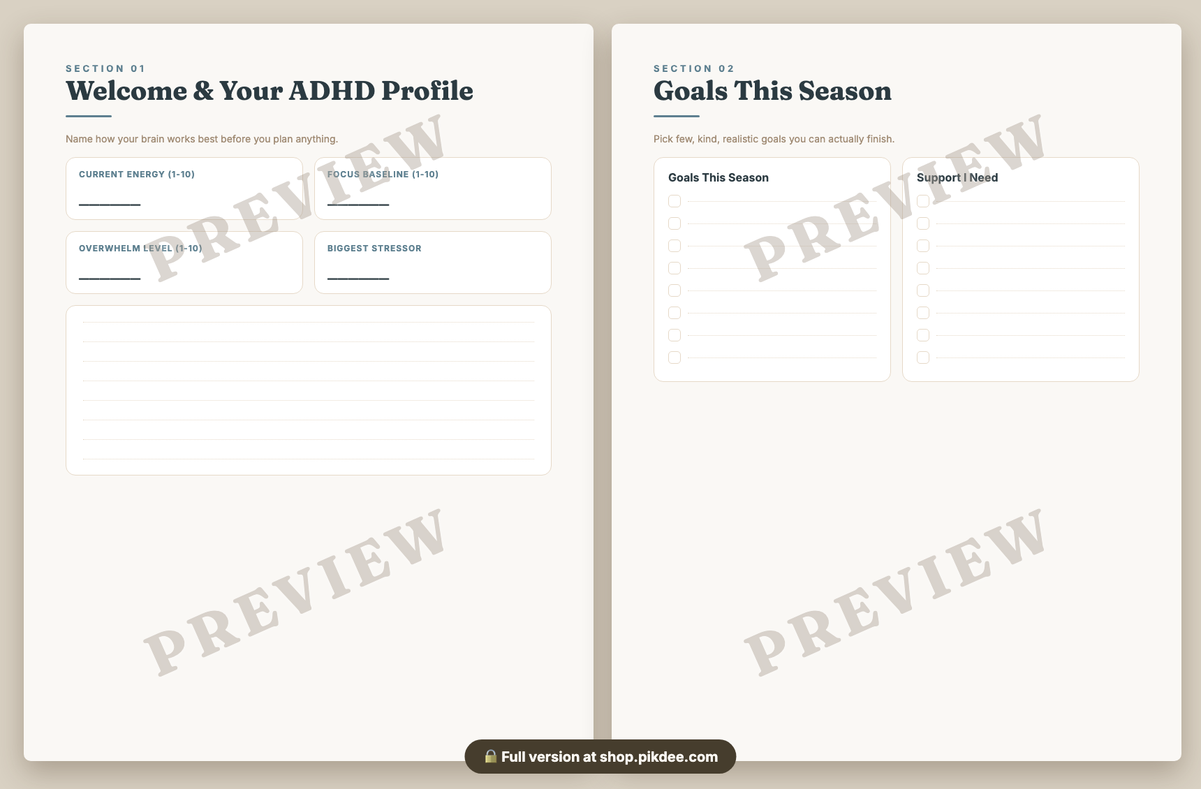 preview pages