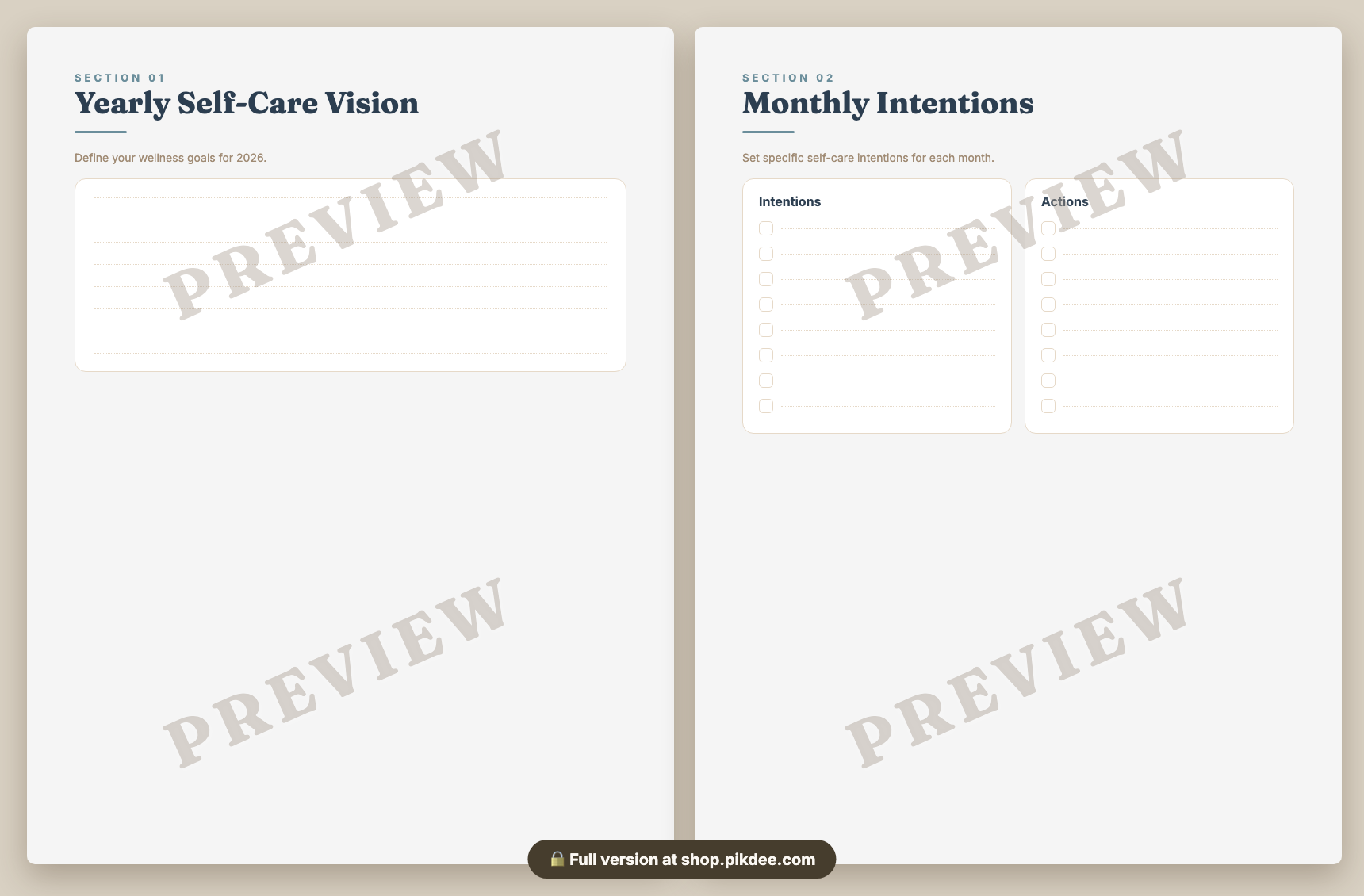 preview pages