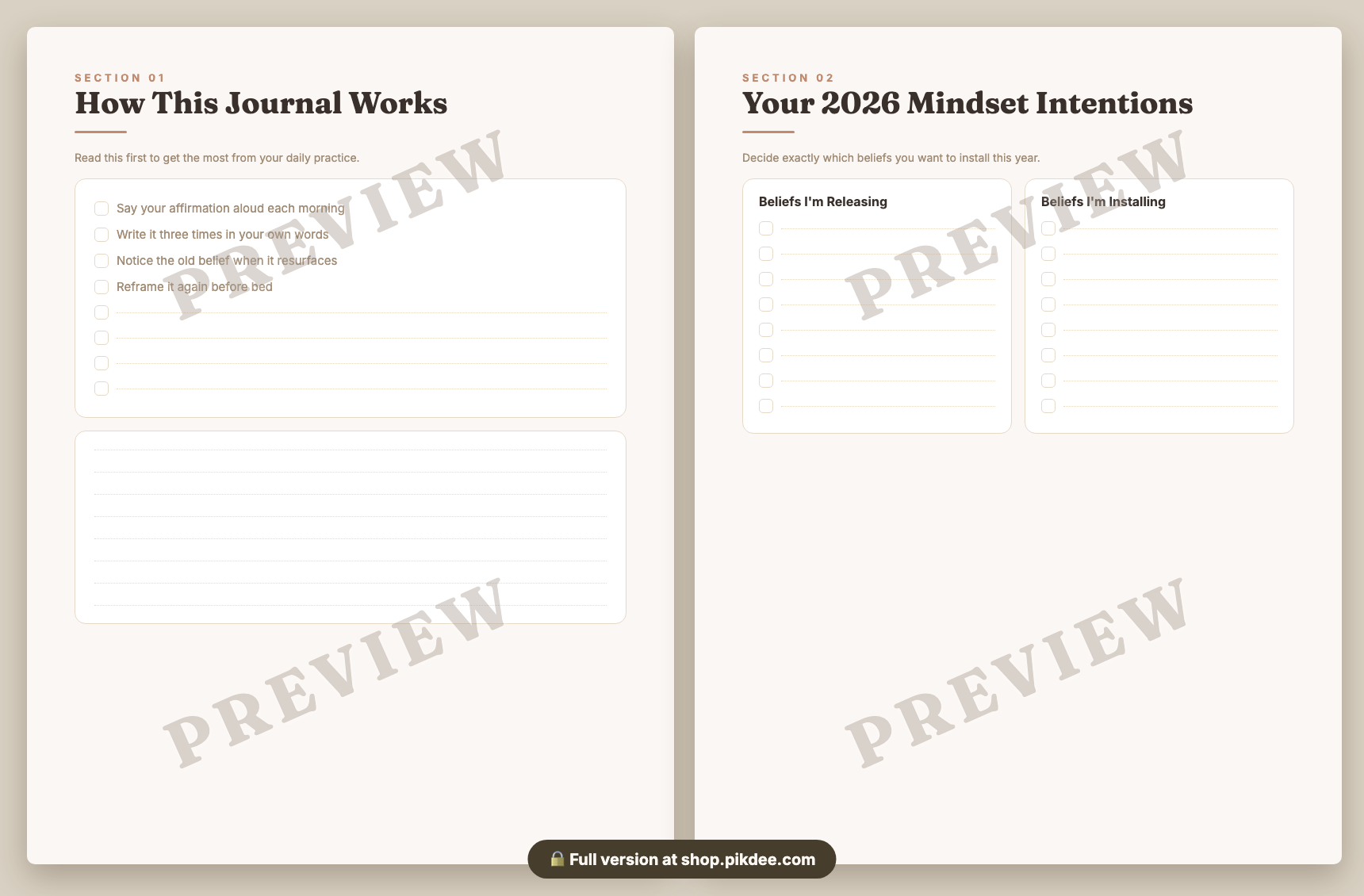 preview pages