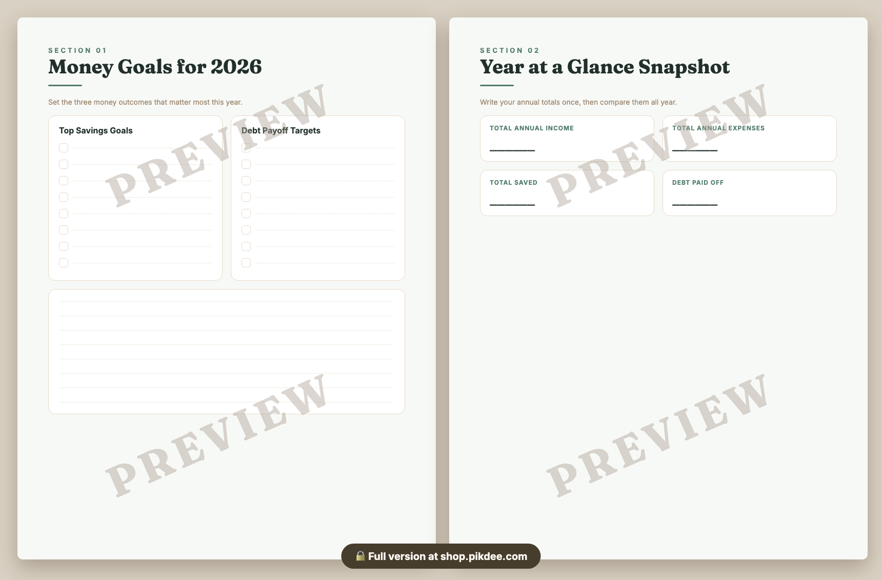 preview pages