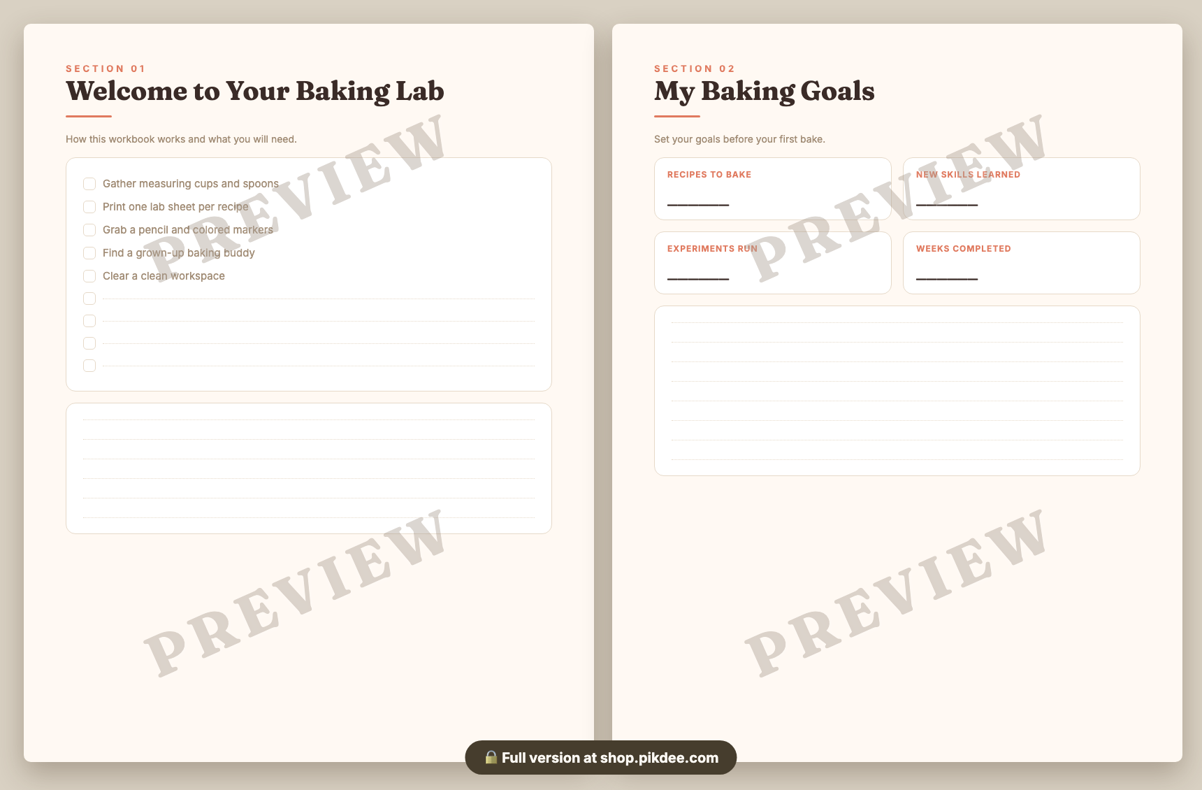 preview pages