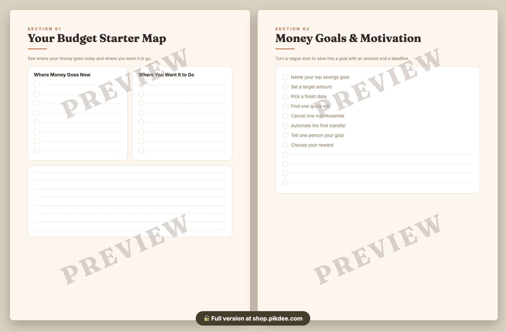 preview pages