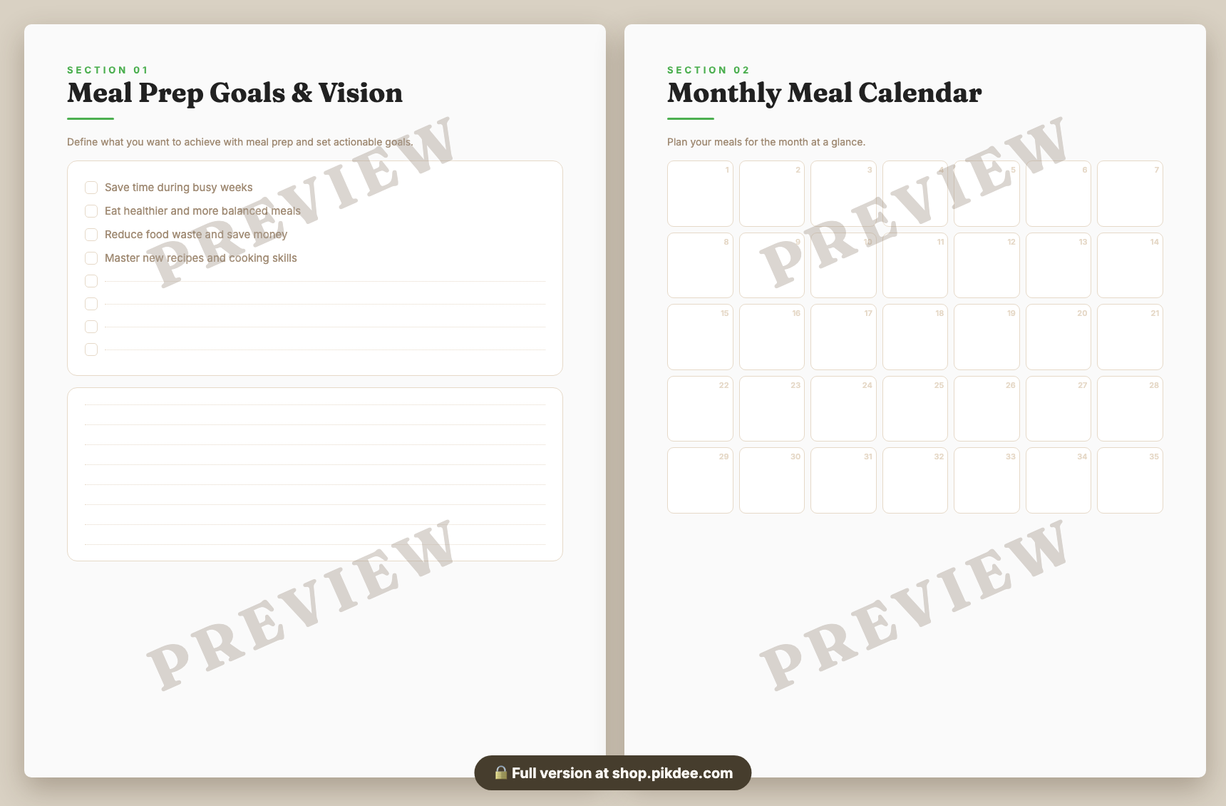 preview pages