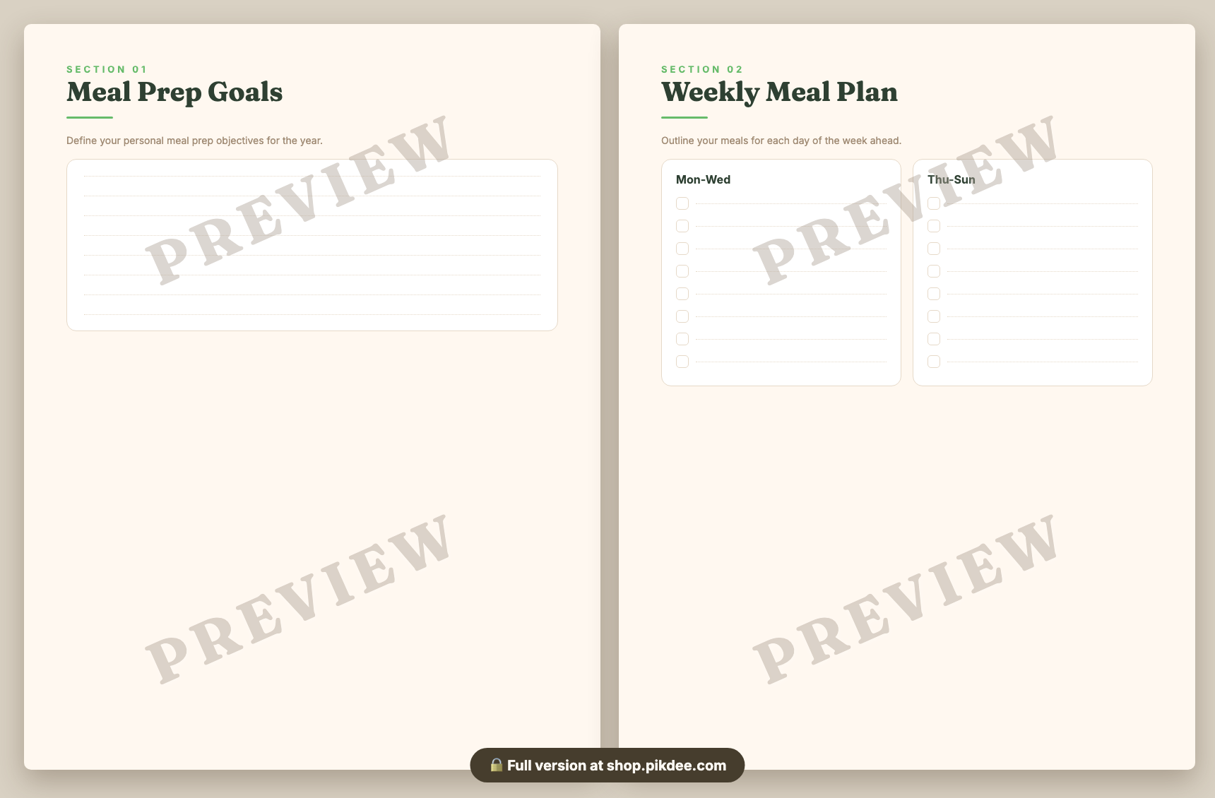 preview pages