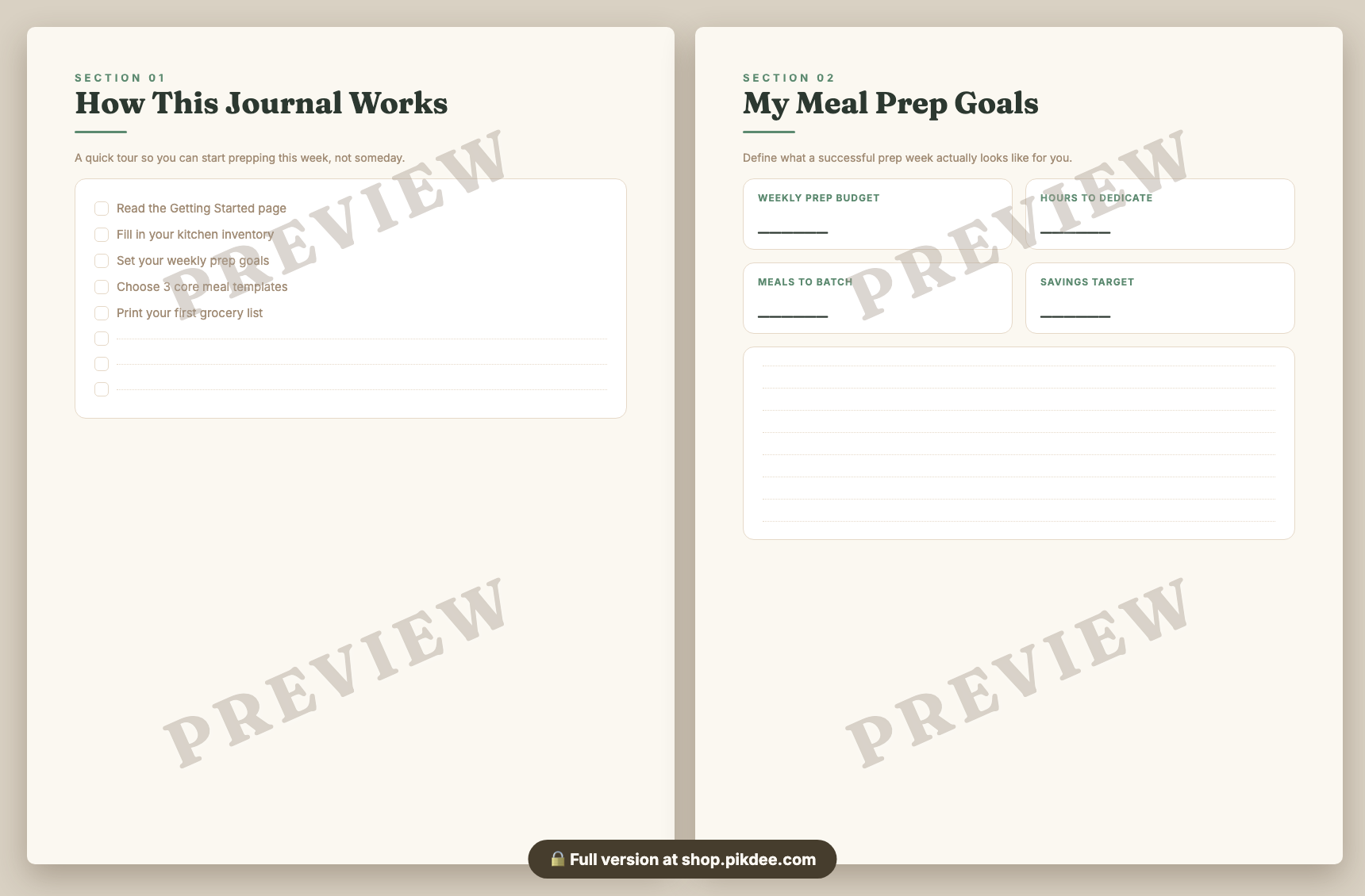 preview pages