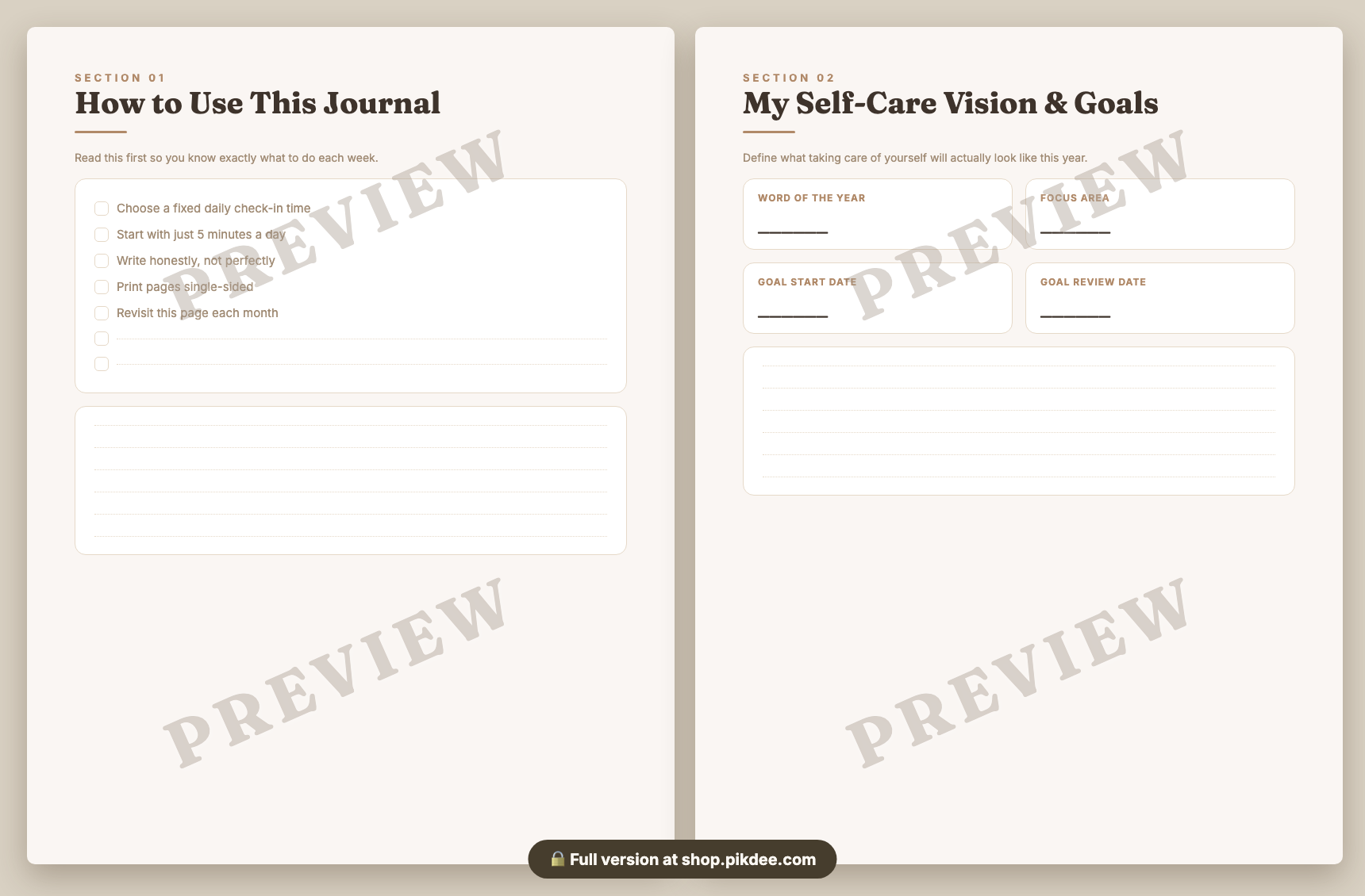 preview pages