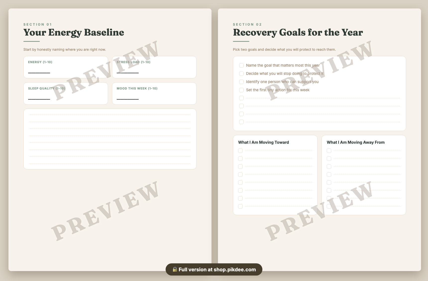 preview pages