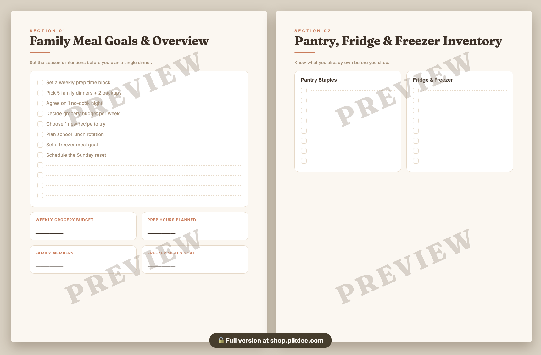 preview pages