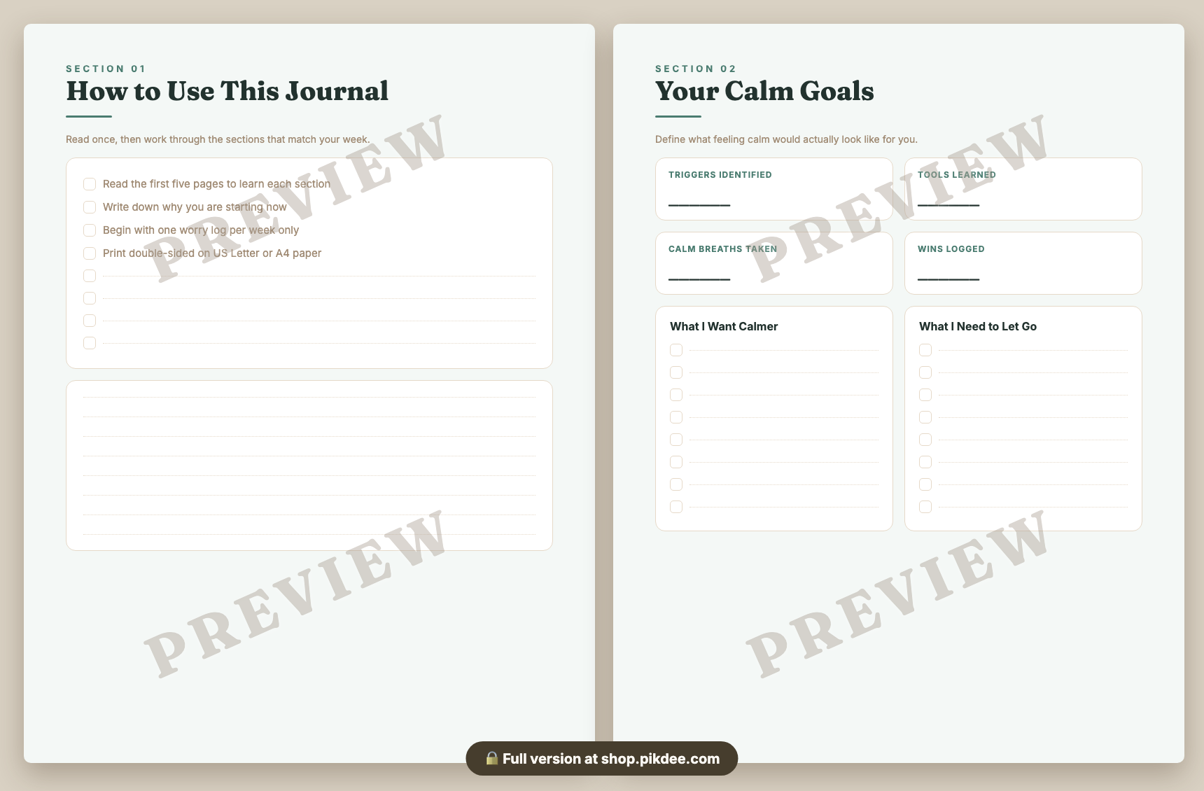 preview pages