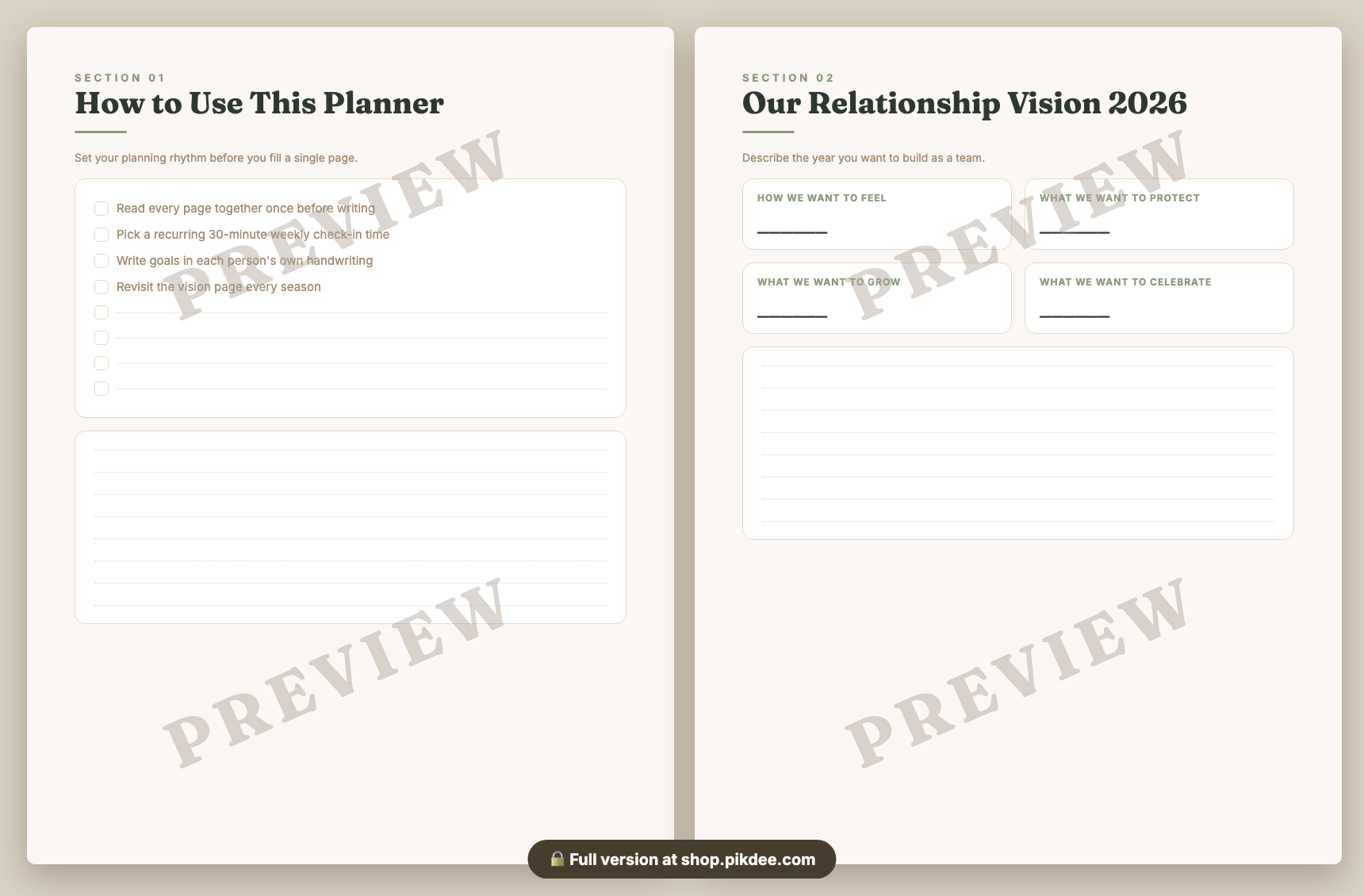 preview pages