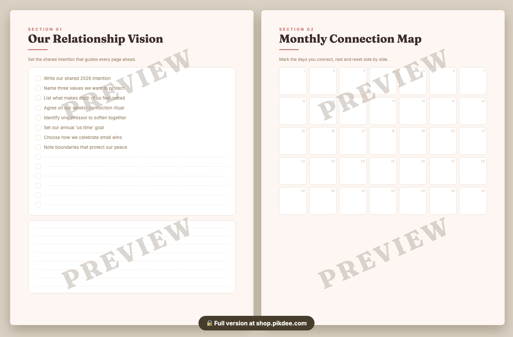 preview pages