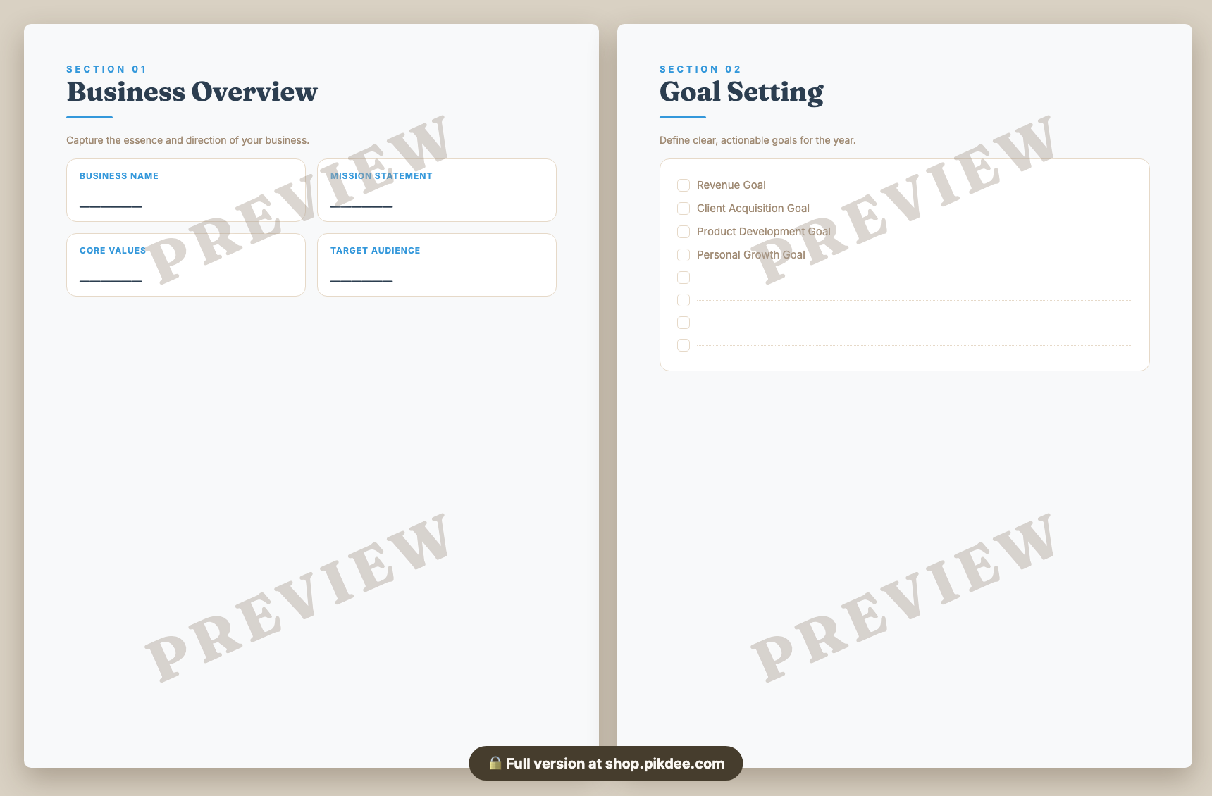 preview pages