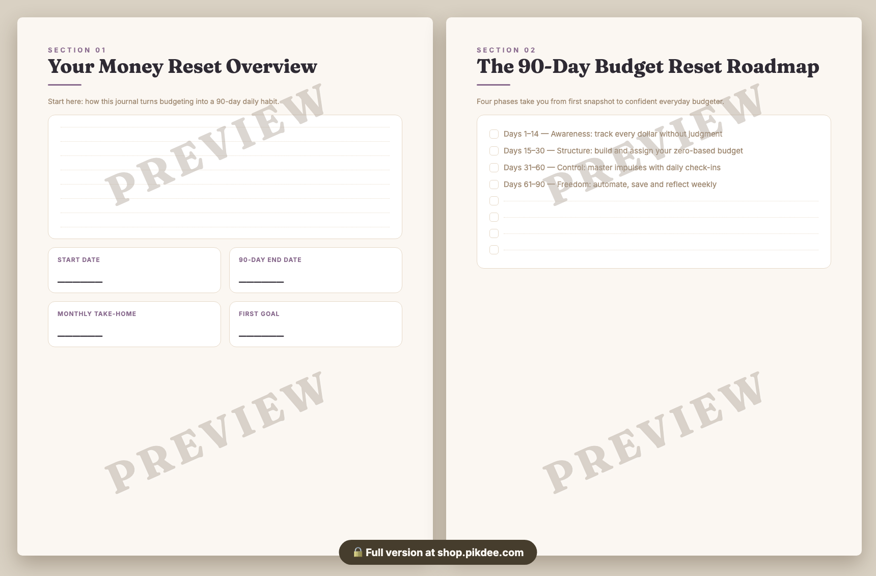 preview pages