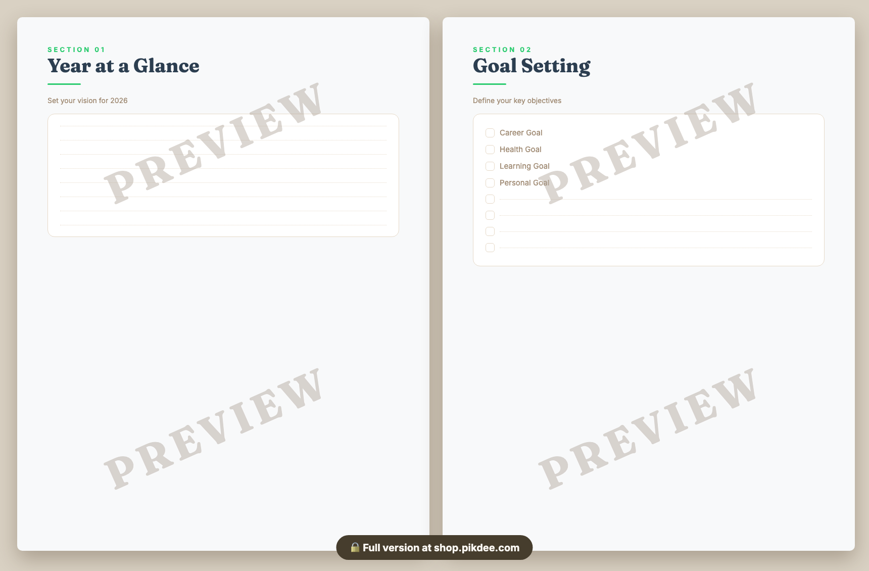 preview pages