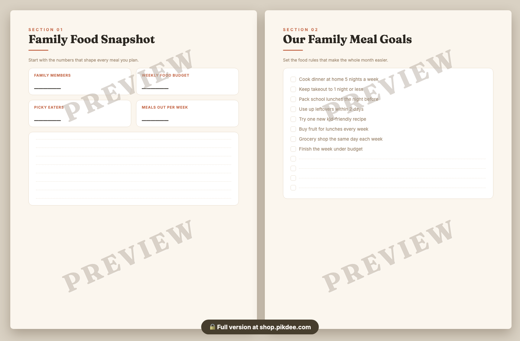 preview pages