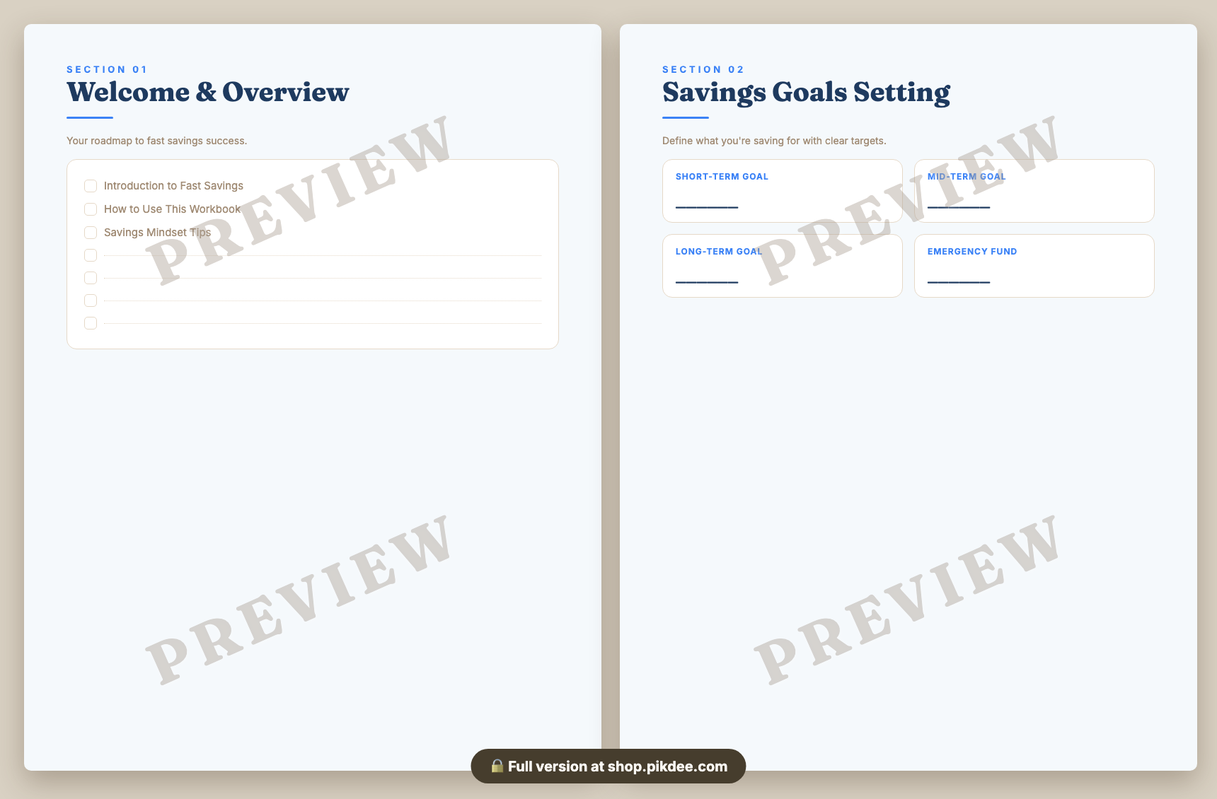 preview pages
