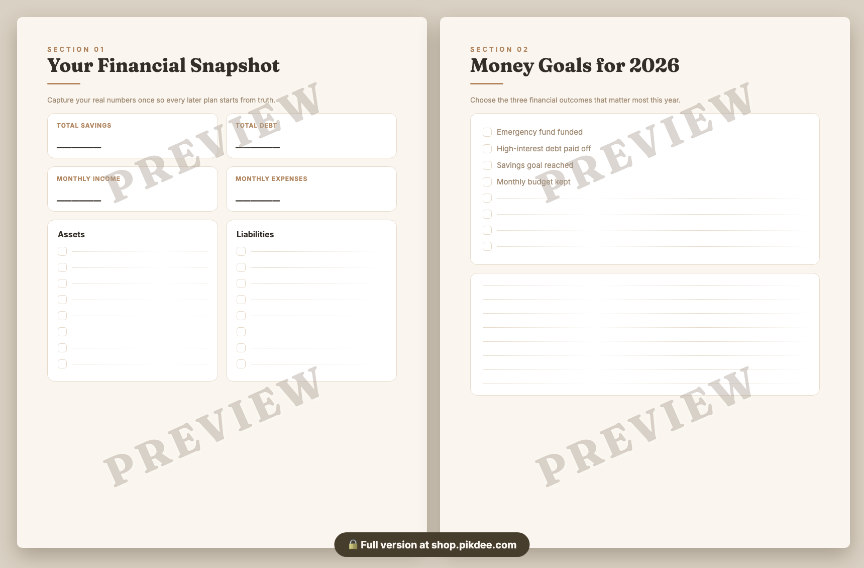 preview pages