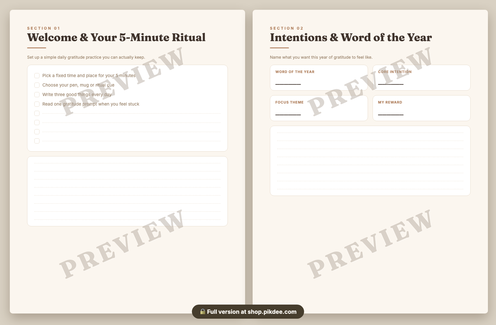 preview pages