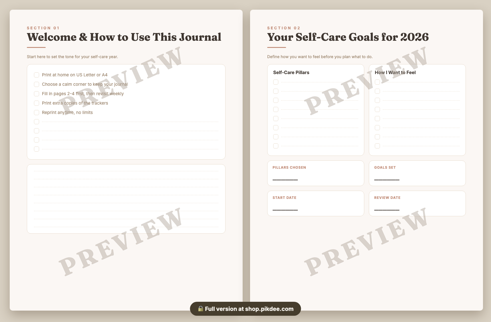 preview pages