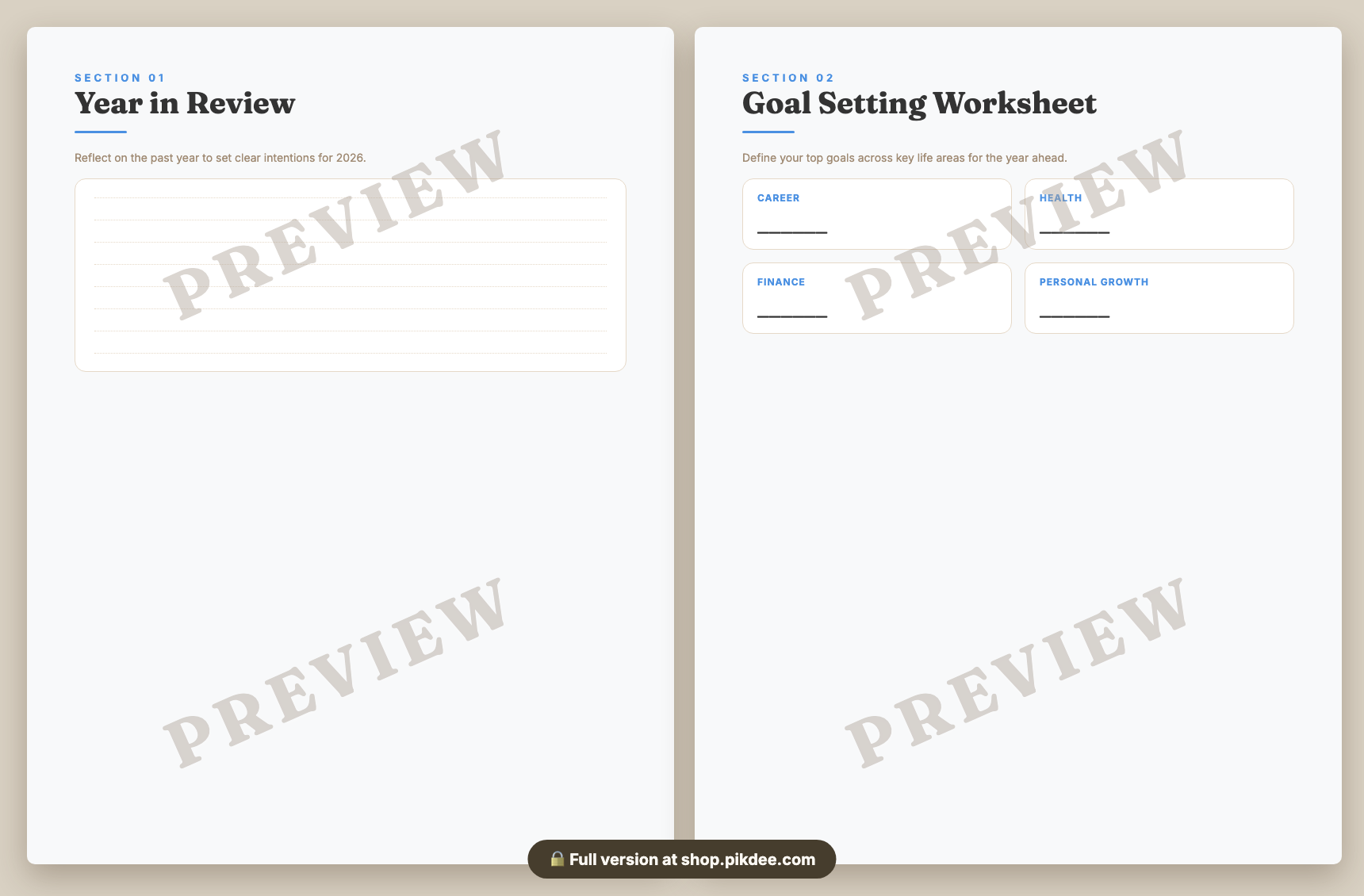 preview pages