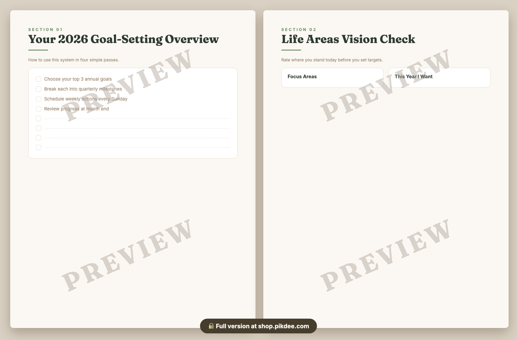 preview pages