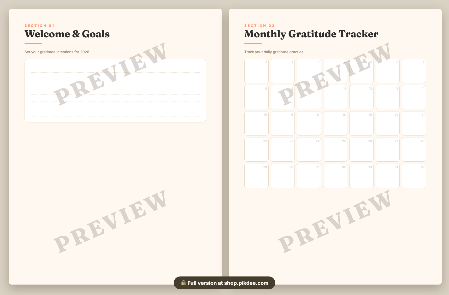 preview pages