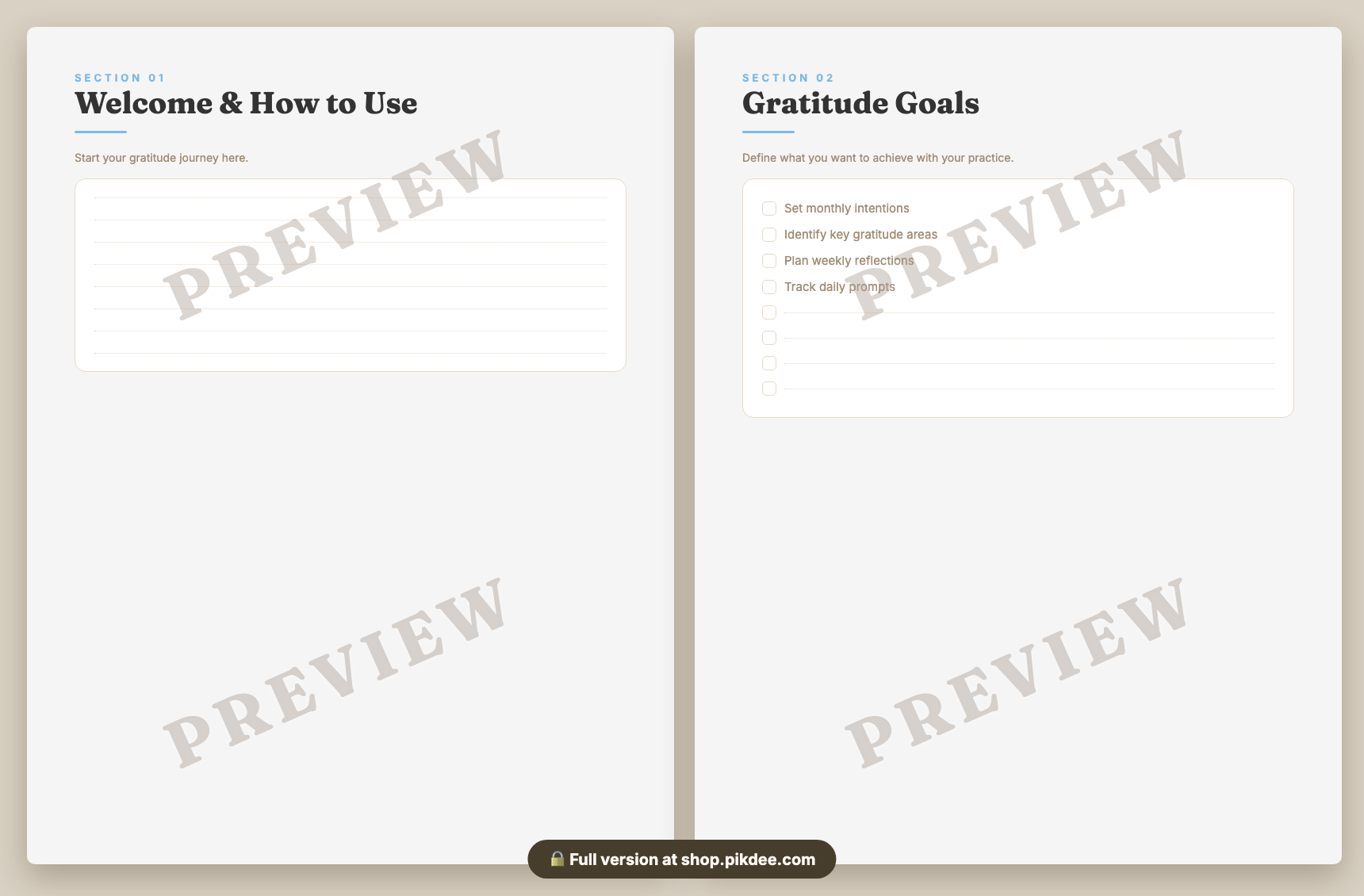 preview pages